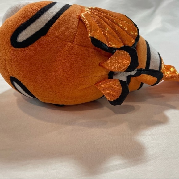 TY Disney Finding Nemo SPARKLE NEMO CLOWN FISH 8" Plush Stuffed Animal Toy - Picture 5 of 6
